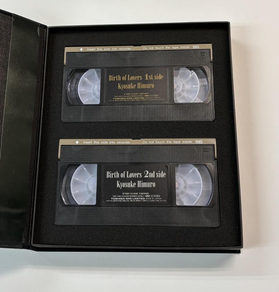 氷室京介 限定ビデオBOX Birth of Lovers 2本組 冊子・電子オルゴール