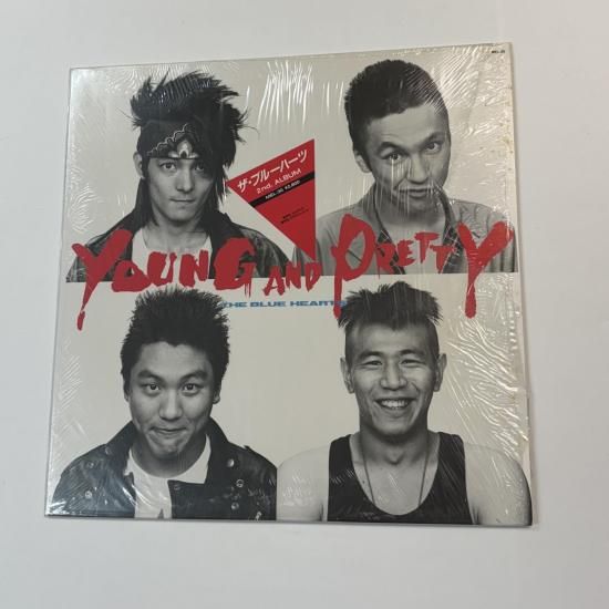 ブルーハーツ レコード THE BLUE HEARTS YOUNG AND PRETTY - ロック