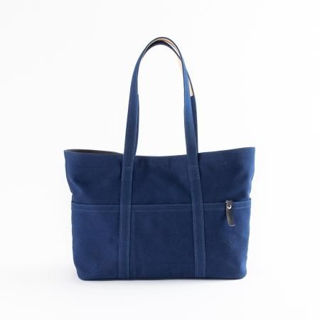 8号帆布トートバック（L）【B3-2】 - 藍染のストール・ファッション