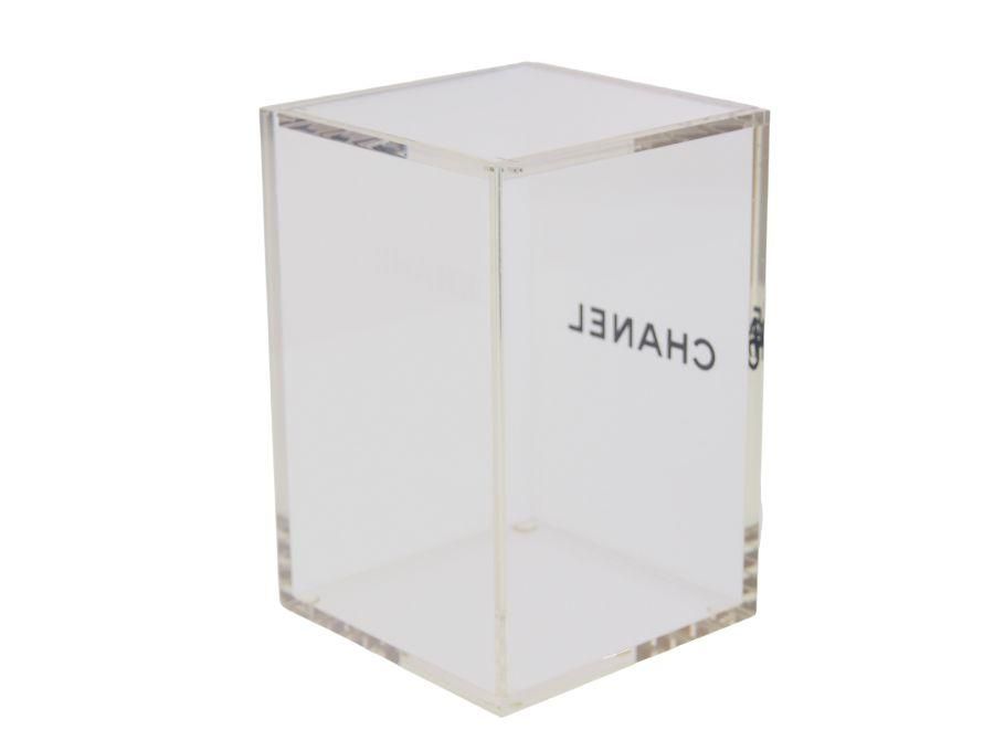 New 新品】シャネル CHANEL ノベルティ アクリルケース コスメボックス