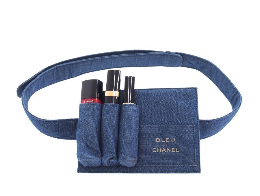ブルー ドゥ シャネル ヒップバッグ ウエストポーチ メイクバッグ 上海