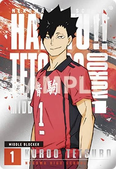 1-06.黒尾鉄朗】 ハイキュー!! キラコレカード - トレカ&ホビーの通販