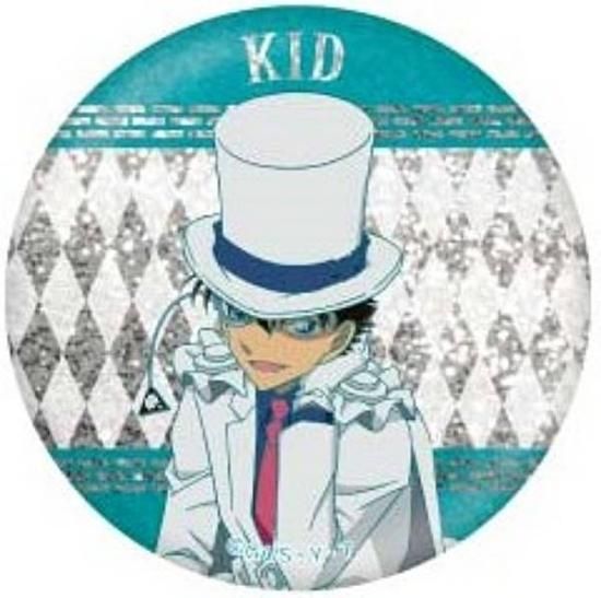 怪盗キッド】名探偵コナン トレーディングメタリック缶バッジJ