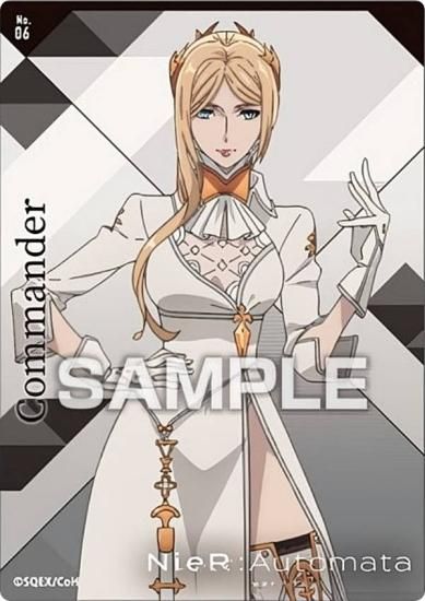 No.06 司令官】NieR:Automata Ver1.1a クリアカードコレクションガム