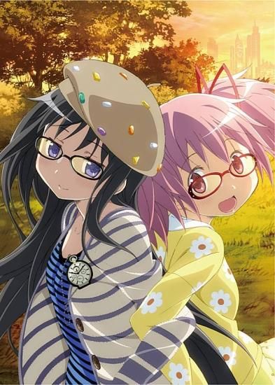 鹿目まどか＆暁美ほむら(縦長)】魔法少女まどか☆マギカ メモリアル