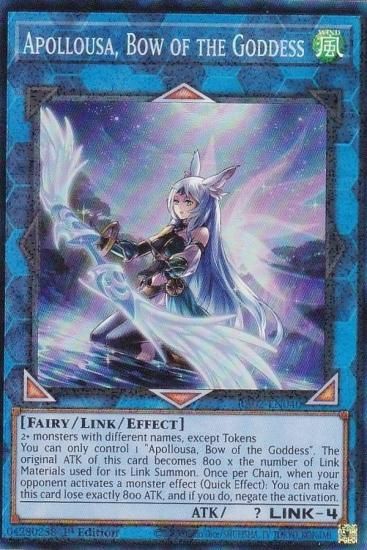 パラレル仕様】遊戯王 RA02-EN040 召命の神弓－アポロウーサ (英語版
