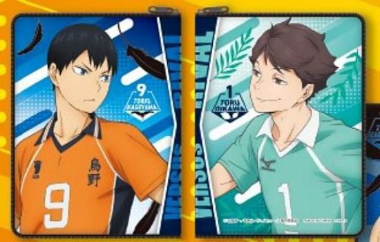 影山飛雄・及川徹】ダブルビジュアルポーチ ハイキュー!! VS好敵手