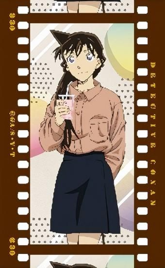 30.毛利蘭(描き下ろし)】 名探偵コナン フィルム風コレクション