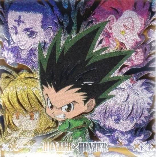 HUNTER×HUNTER エッチングポストシール ハンターハンター激レア