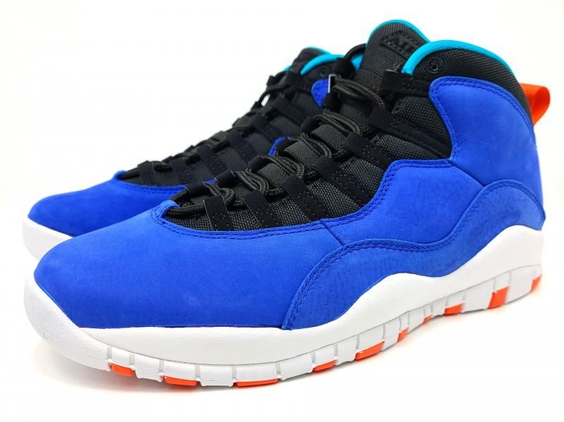 AIR JORDAN 10 RETRO 310805-408 ブルー/ブラック