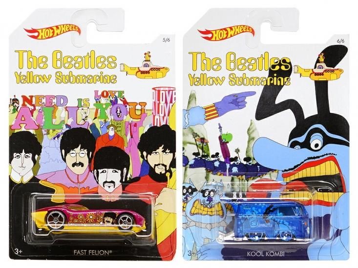ホットウィール ビートルズ イエローサブマリン メタルダイキャスト