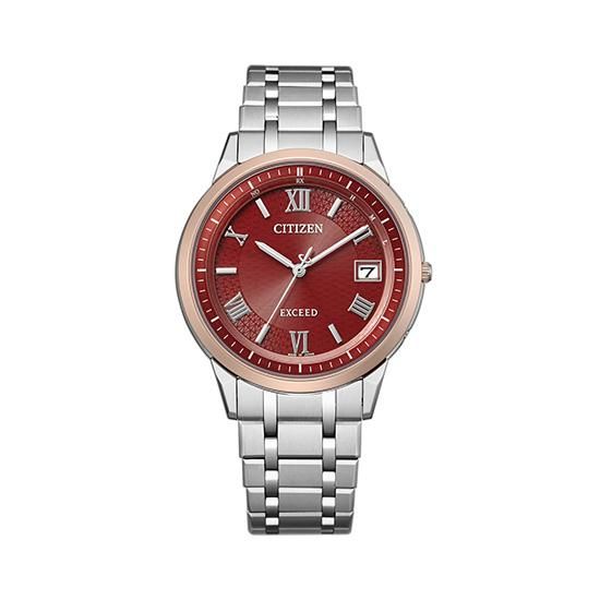 シチズン情熱コレクション 数量限定 赤い文字板の腕時計 ハラダ 徳島