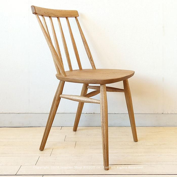 ダイニングチェア オーク材 オーク無垢材 木座 木製椅子 ウィンザー