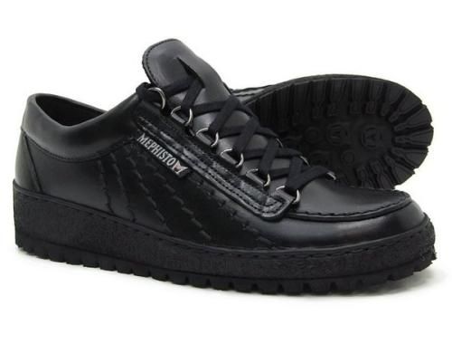 チロリアン ペッポ ブラック メンズ シューズ／PEPPO BLACK