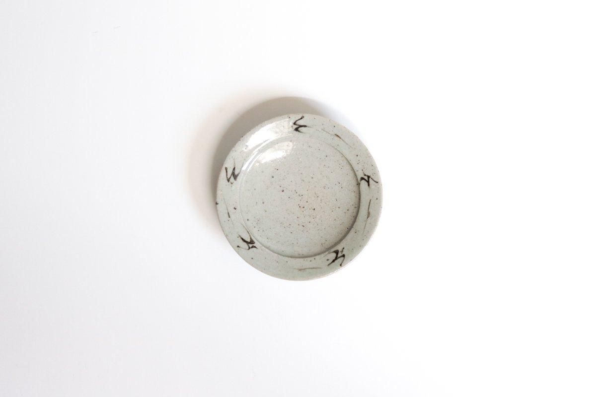 絵唐津鳥文豆皿 | 岡本修一 - HAMAMELIS