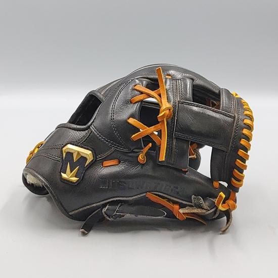 全紐交換済み (高校野球対応)】 ミツワタイガー 硬式グローブ / 内野手
