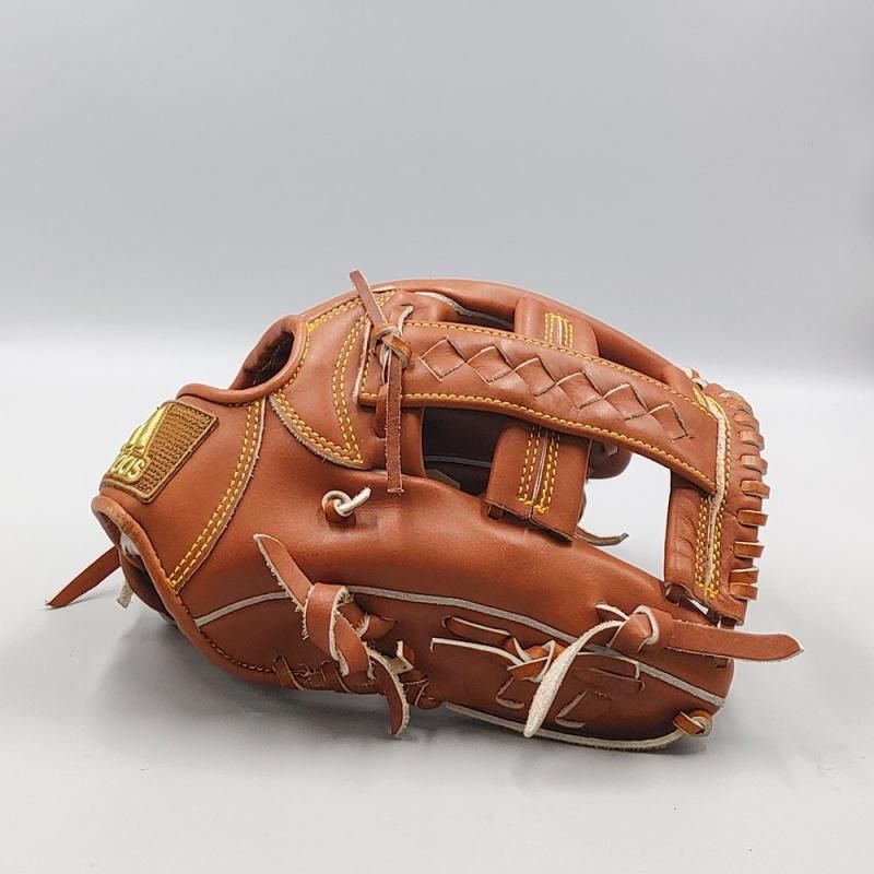 クリーニング済み 】 アディダス 軟式グローブ / 内野手用 型付け済み