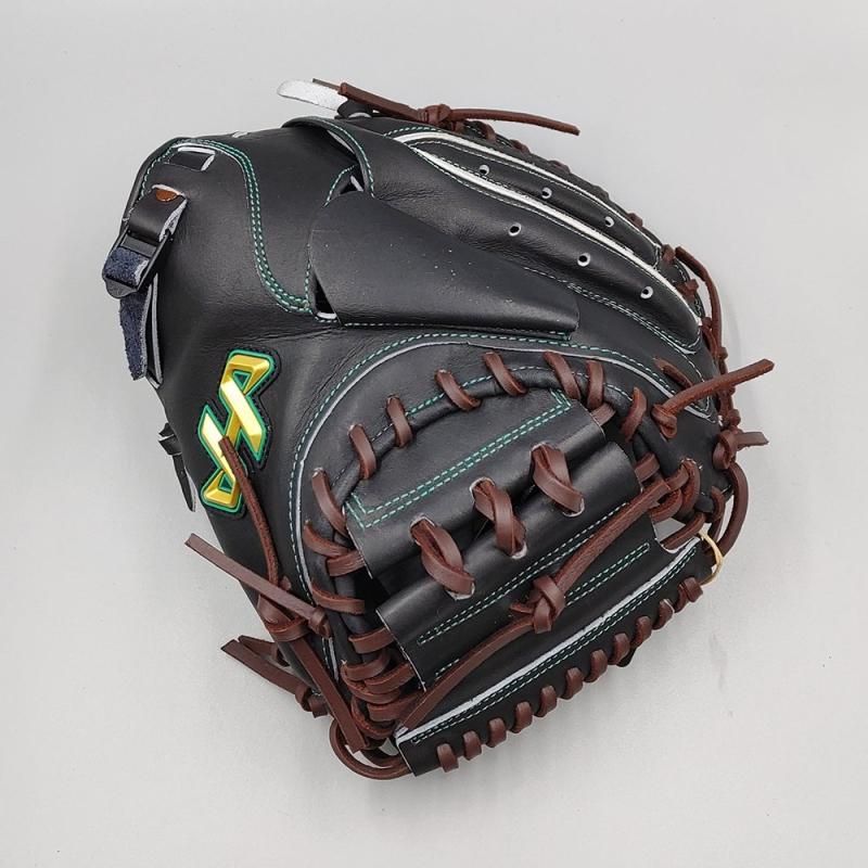 新品 (高校野球対応)】 ハタケヤマ 硬式用 キャッチャーミット 無料