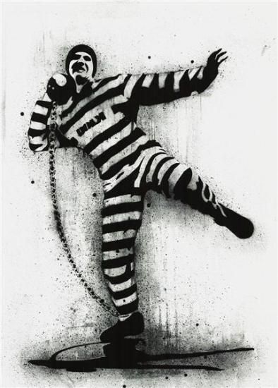 ドルク(DOLK) 『Prisoner』 シルクスクリーン 限定250部 直筆サイン