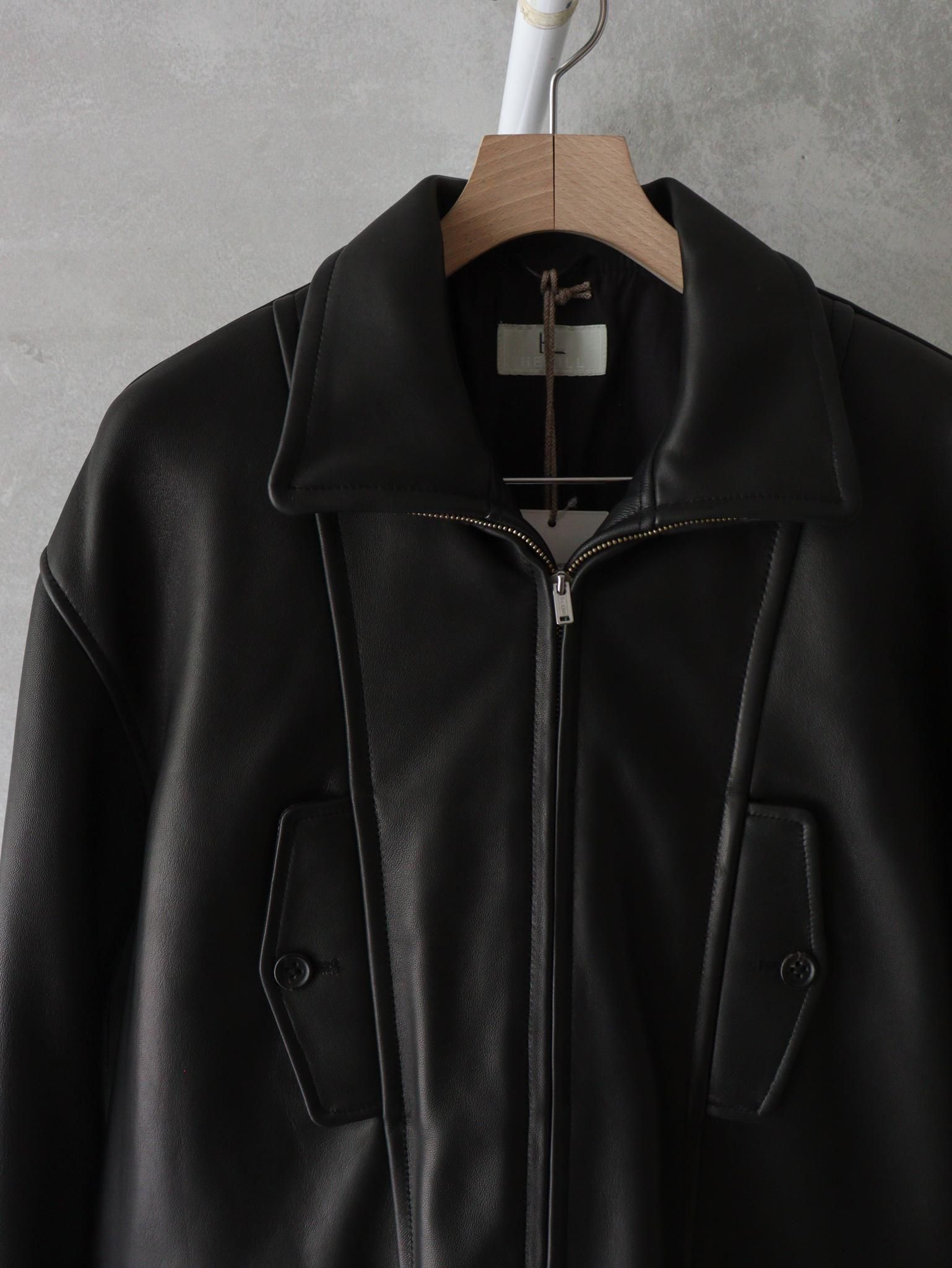 HERILL（へリル）Lambnaked Jacket / BLACK 公式通販 | 1LDK annex