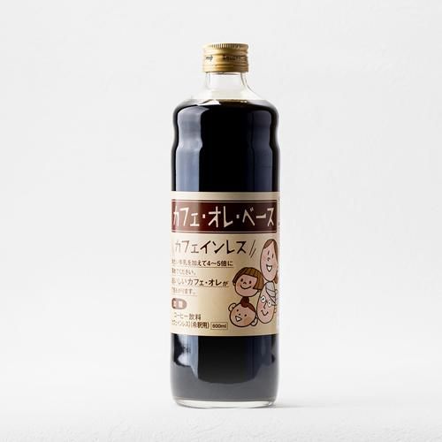 高尾珈琲謹製 カフェオレベース カフェインレス 加糖 600ml - 老舗
