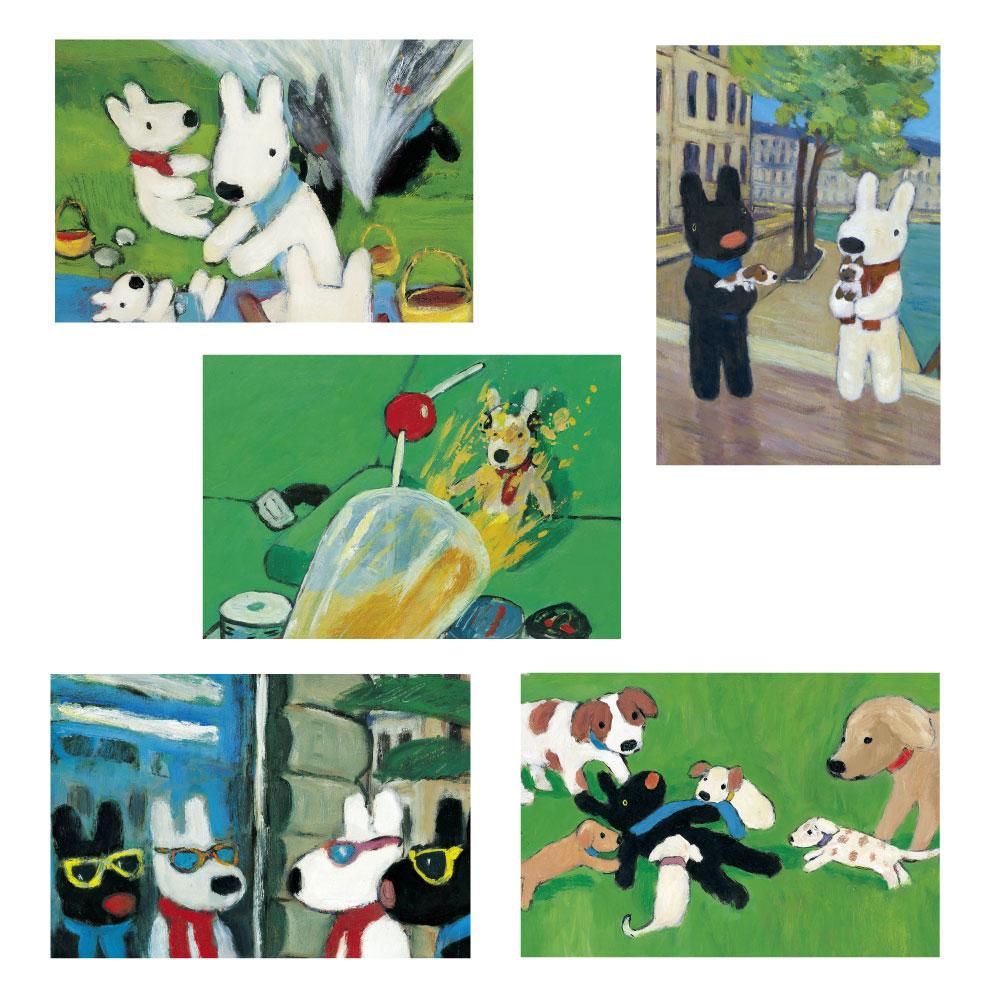 公式ショップ限定】人気場面ポストカード5枚セット(A) LG - リサと