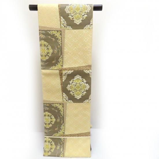 袋帯 唐織 山口弘躬謹製 御物色紙華紋 袋帯 御仕立上り (3362RC