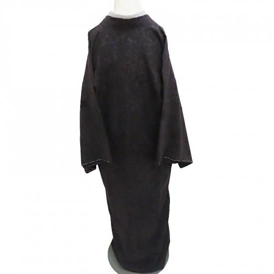 道中着 千代田襟 ロング丈 ビロード天鵞絨織 フォーマル和装コート 御