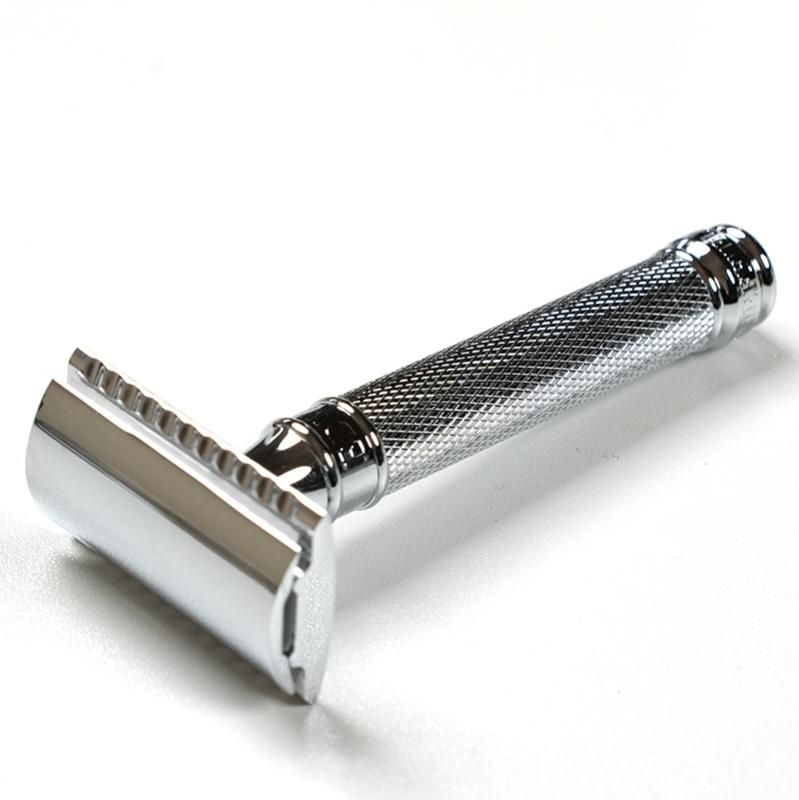 Edwin Jagger 両刃カミソリ DE89 ローレット ハンドル Knurled Handle