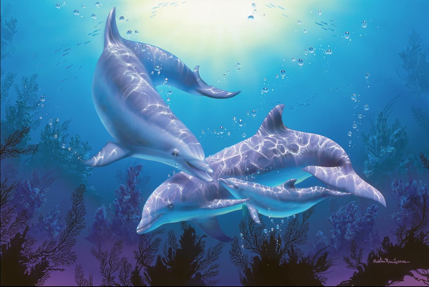 THE GENTLE EMBRACE ENCORE | クリスチャン・ラッセン | 版画 | 日本