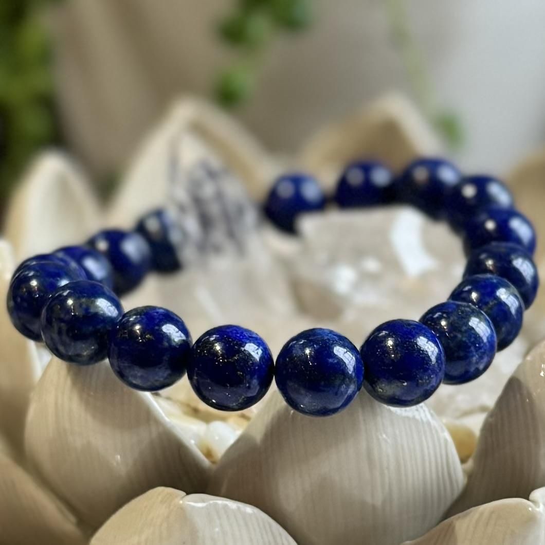 ラピスラズリ ブレスレット 10mm - WISH