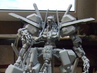 予約)(B_215)1/144 スーパーZZガンダム (未組立 ガレージキット)