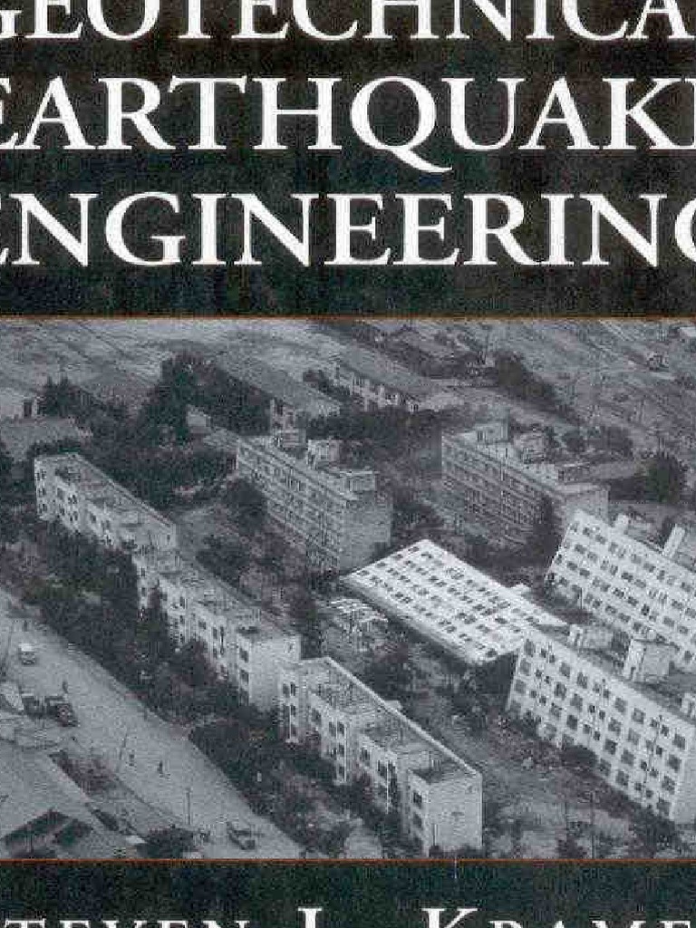 Earthquake Geotechnical Engineering - Kramer | PDF
