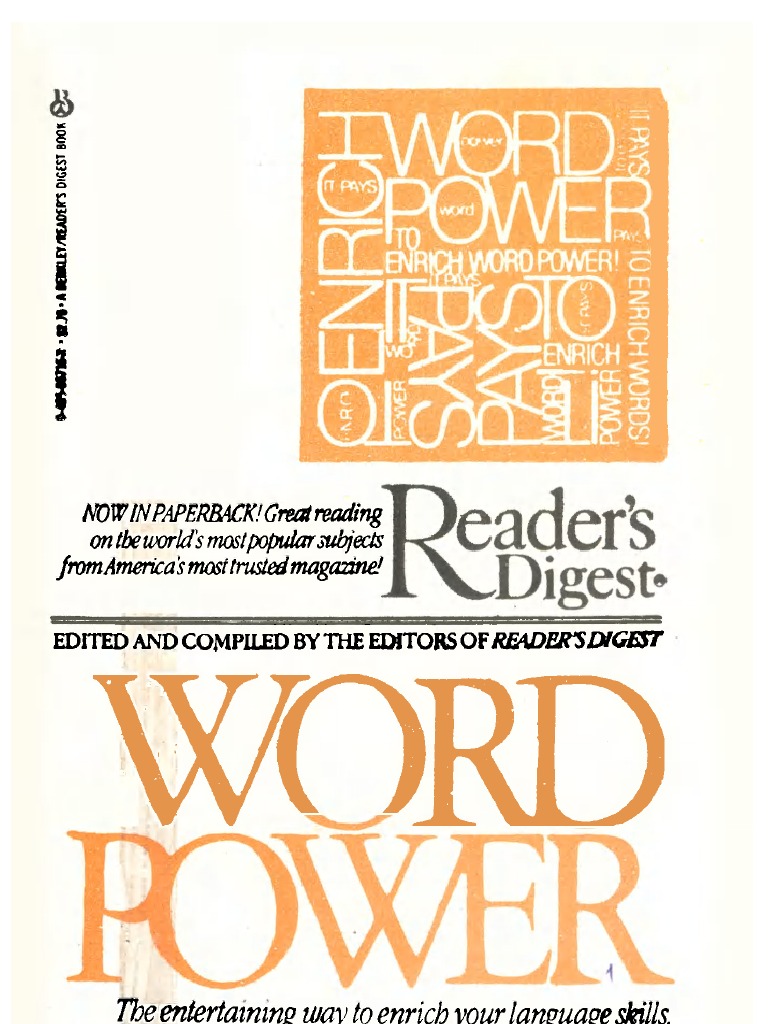 Reader's Digest Word Power (Gnv64) | PDF | Vocabulary | Russian