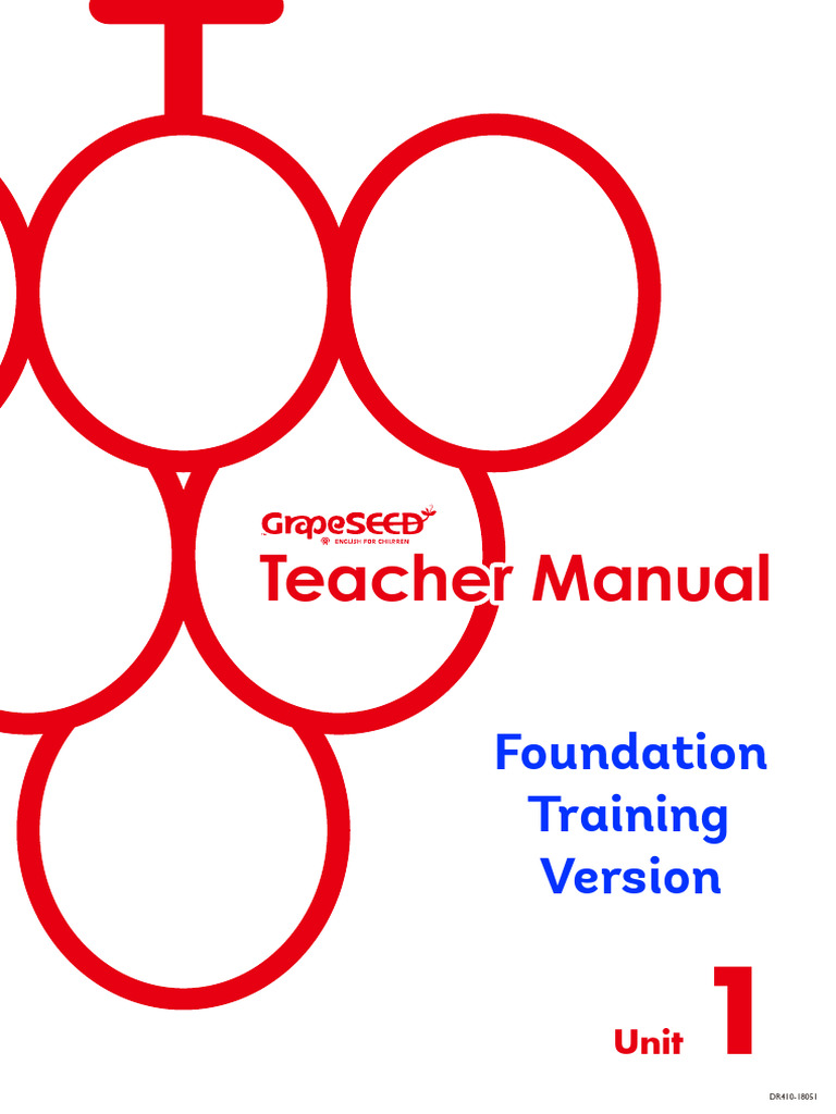 GrapeSEED Teacher Manual: Unit 1 Overview | PDF | Phonics