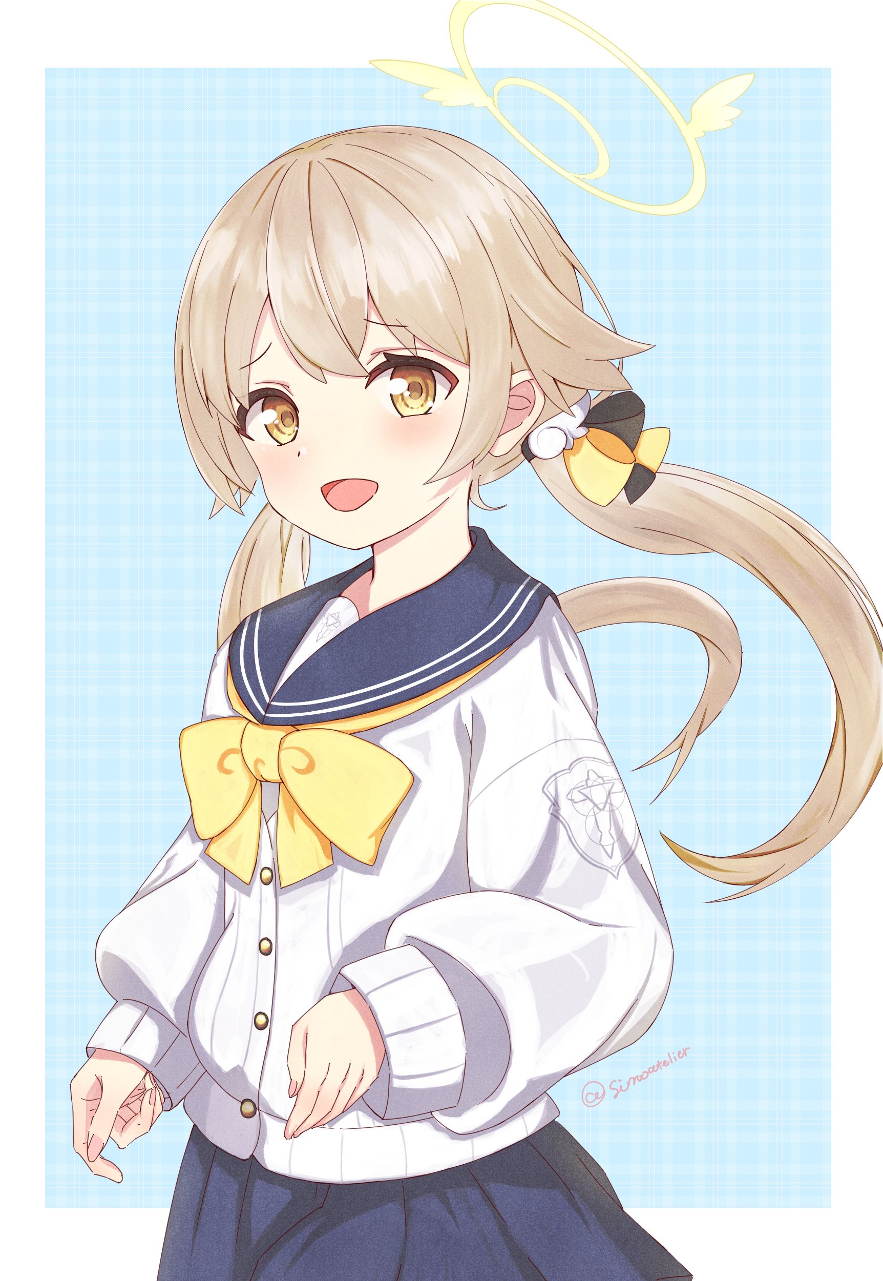 ブルアカ×阿慈谷ヒフミちゃん