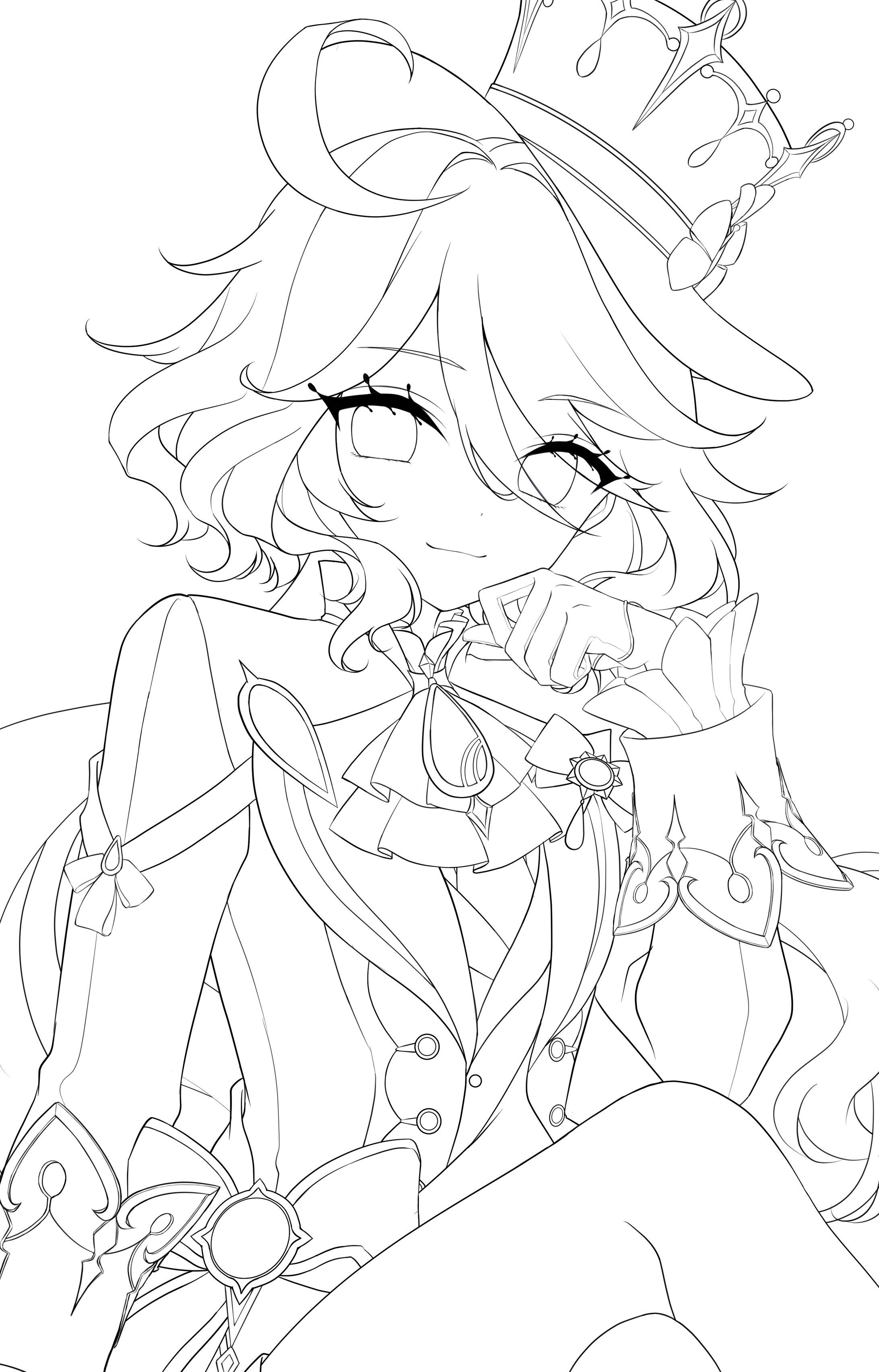 ファンアート】原神/フリーナ