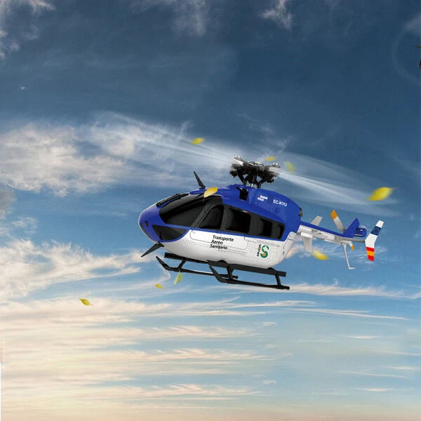 XK K124 6CH Brushless EC145 3D6G System RC Helicopter RTF Sale