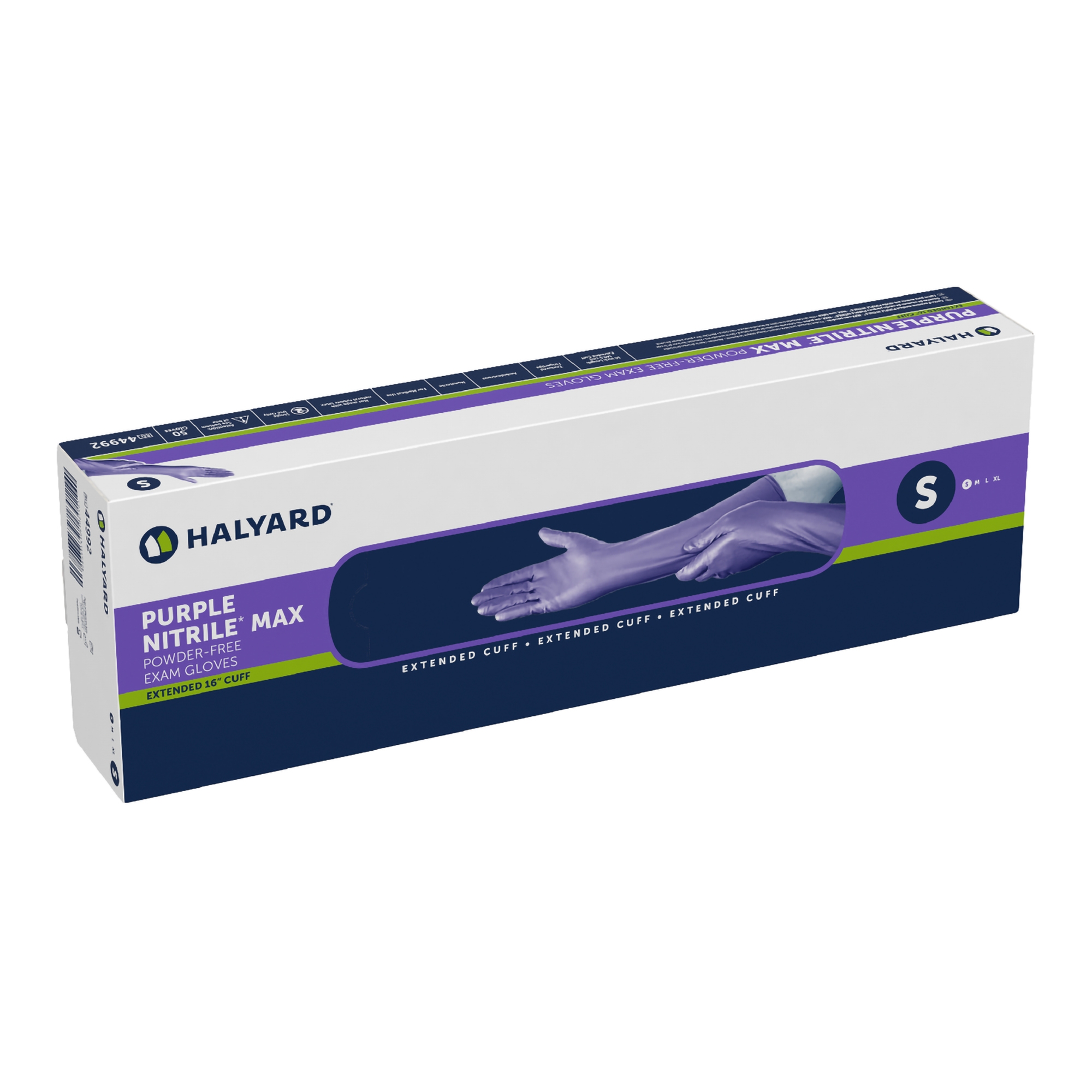 Exam Glove Purple Nitrile Max™ Small NonSterile - McKesson