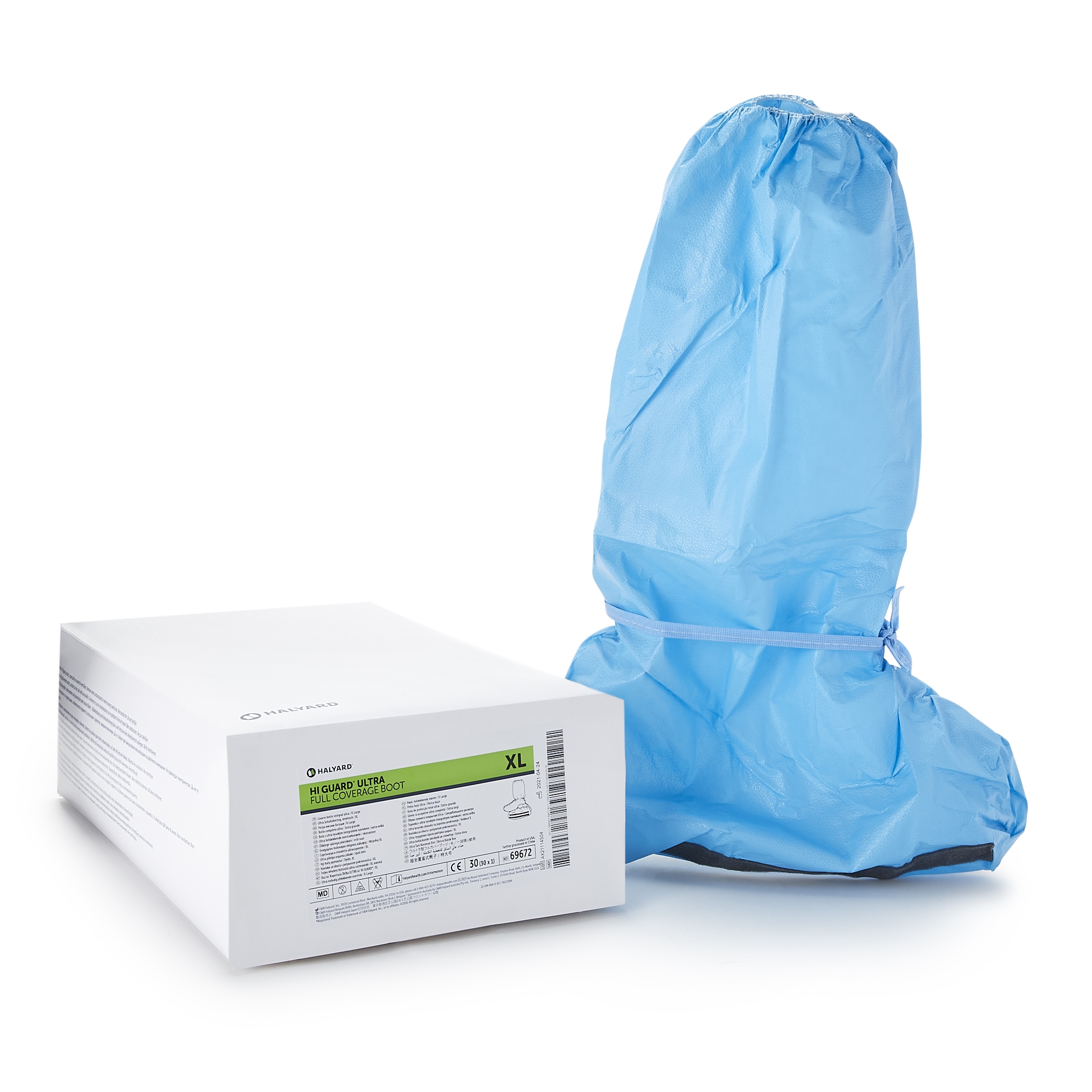 Boot Cover Halyard Hi Guard Ultra X-Large Knee - McKesson