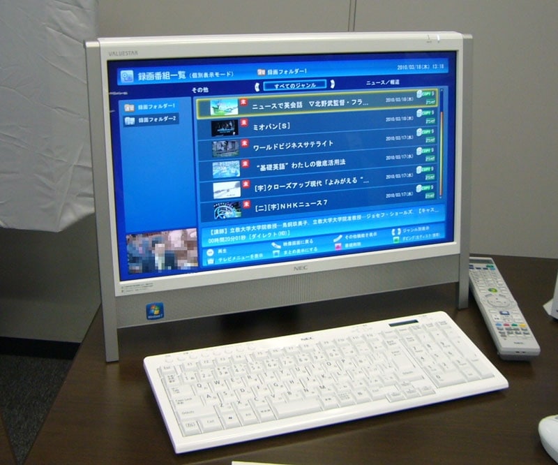 2/2 テレビ機能が大きく進化！ VALUESTAR N VN770/AS [デスクトップ