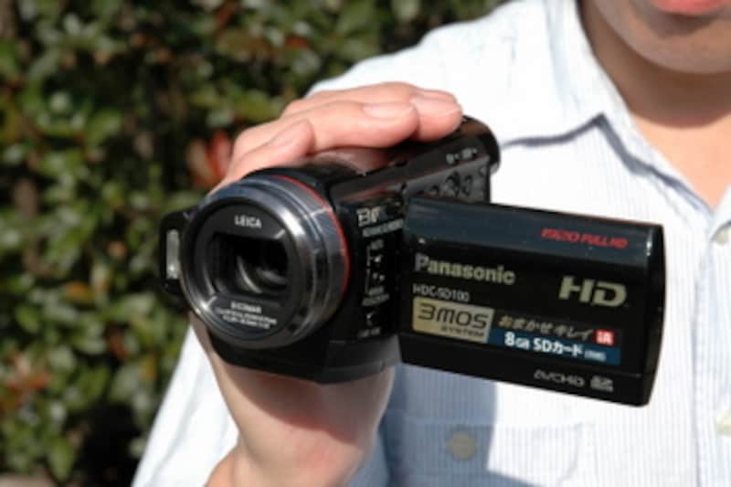 パナソニックの3MOSビデオカメラ HDC-SD100 [動画撮影・動画編集] All