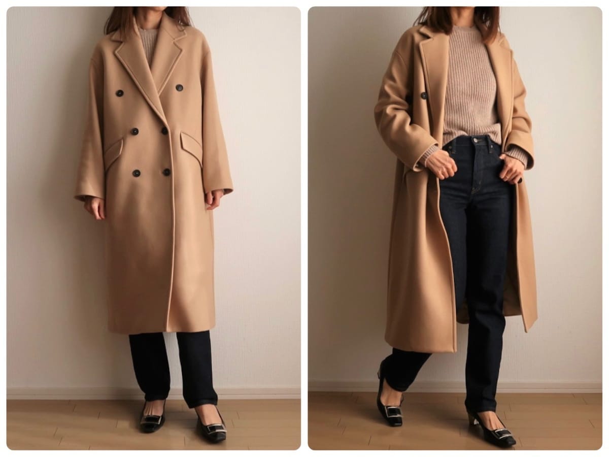 上質なウール素材のZARAベージュコートが買いな4つの理由 [レディース