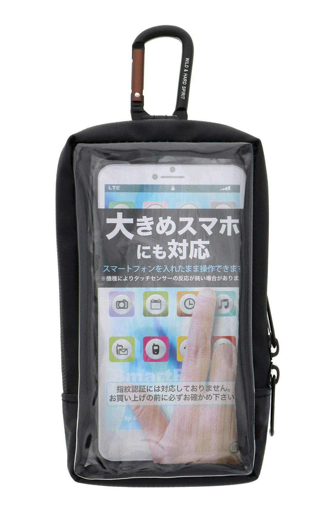 TAKAGI Zak-STORAGE 高儀 ウォーターレジストスマホケース ブラック