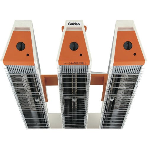 CAINZ-DASH】スイデン 遠赤外線ヒーター ヒートスポット ツインタイプ