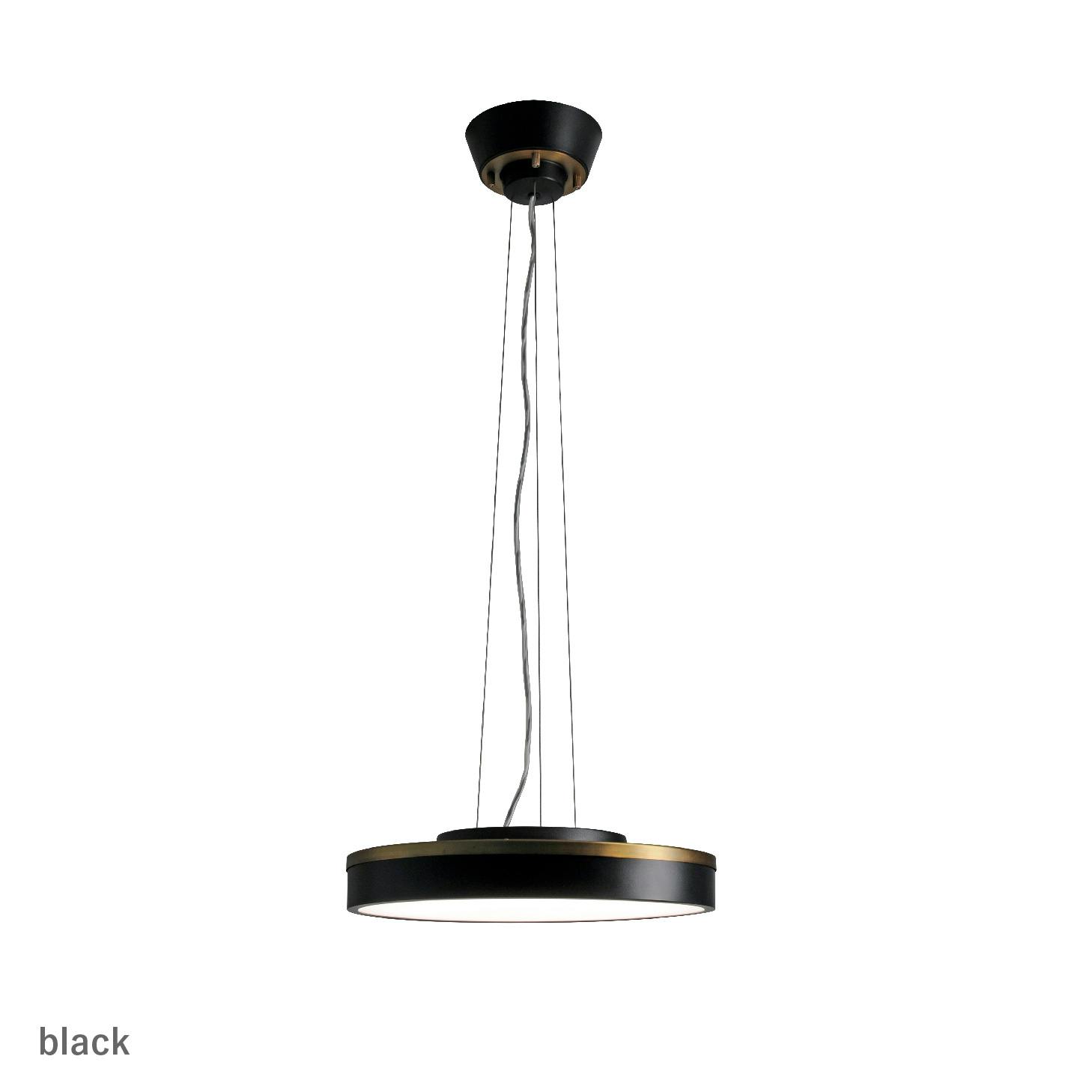 ディクラッセ Giorno ceiling/pendant lamp black 【調光調色