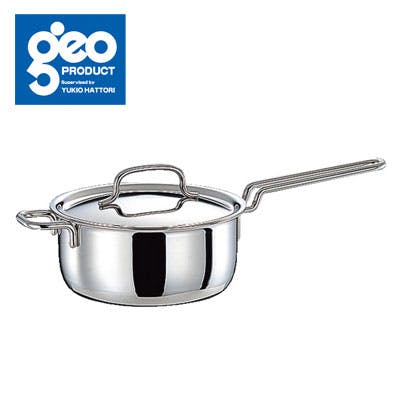 ジオプロダクト 蒸し器付鍋 25cm 3.4L 全面7層構造 宮崎製作所 GEO-25M