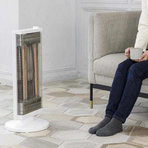 カーボンヒーター 自動首振り 900W 450W 電気ヒーター 電気ストーブ