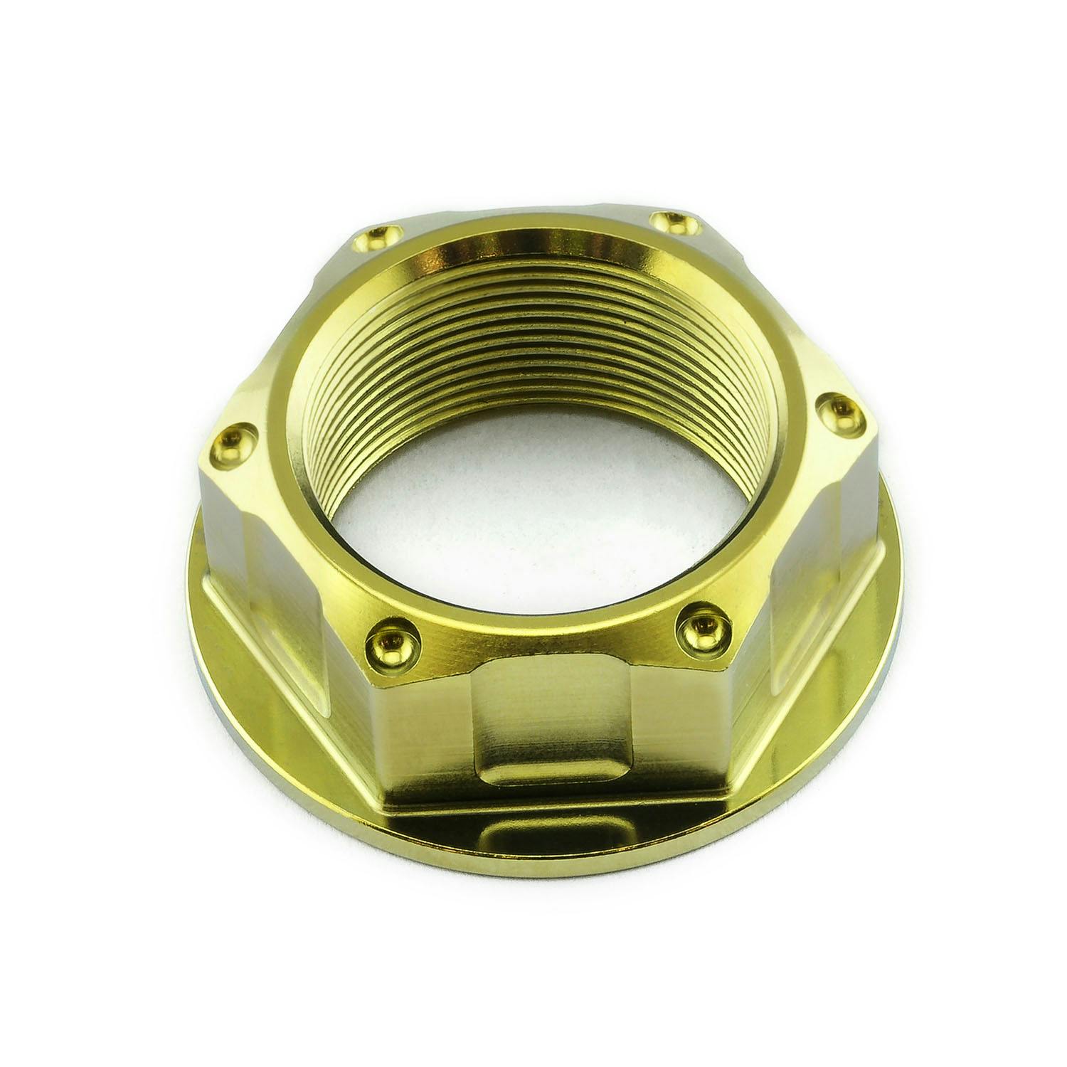 Pro-Bolt プロボルト Titanium Flanged Axle Nut M24x(1.00mm) Front