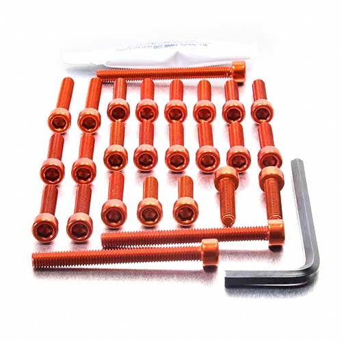 アルミニウム エンジンボルトキット(ソケットキャップ) カワサキ ZX12R